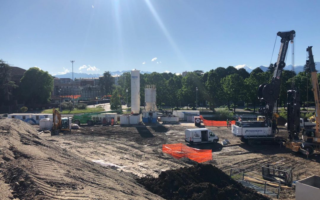 Collegno-Cascine Vica: arrivati i macchinari per realizzare la galleria