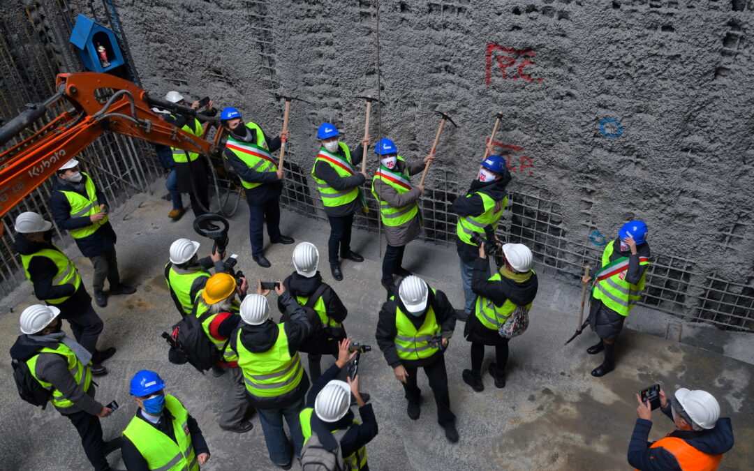 Al via lo scavo della galleria tra le stazioni “Certosa” e “Collegno Centro”