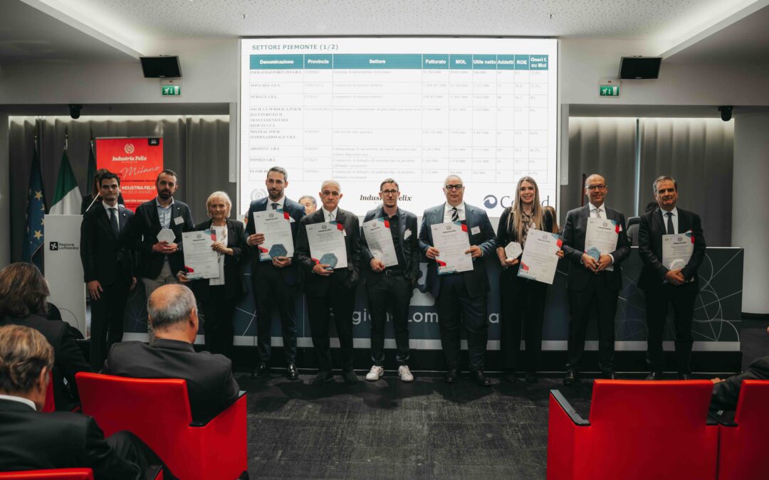 Infra.To premiata da Industria Felix per il bilancio d’esercizio