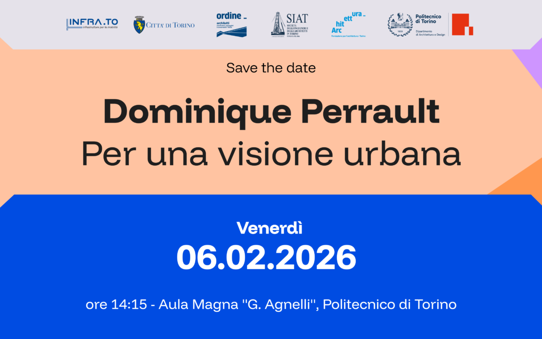 Save the date: Lectio magistralis di Dominique Perrault